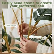 Artificial Fern Tree 120cm for Easy Low Maintenance Home or Office Greenery Green Homcom