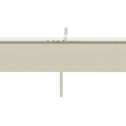 Retractable Pergola Shade Cover 3x3m Replacement Canopy Fabric Cream White by Outsunny