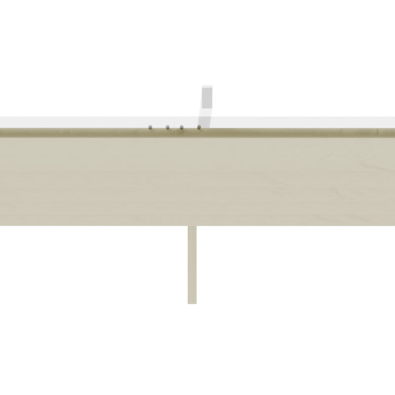 Retractable Pergola Shade Cover 3x3m Replacement Canopy Fabric Cream White by Outsunny