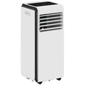 Portable Air Conditioner for Bedrooms and Living Rooms with 4-in-1 Cooling and Dehumidifier White Homcom