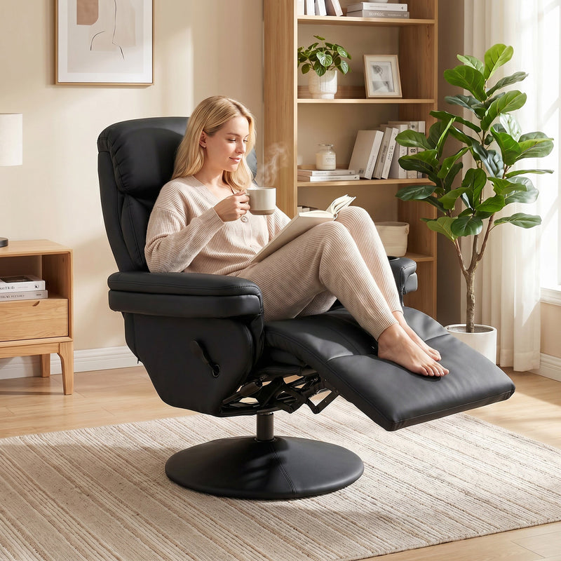 Recliner Chair Black - image 8