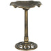 71cm Vintage Bronze Bird Bath with Lotus Leaf Basin for Garden by Outsunny