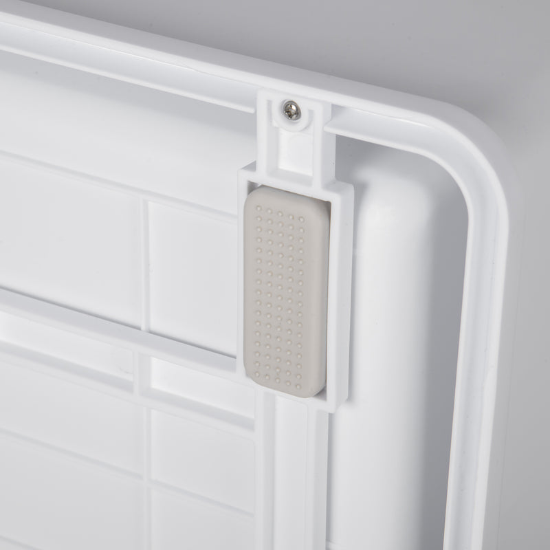 Hooded Cat Litter Box With Scoop and Front Entry Portable Pet Toilet For Indoor Use, Grey