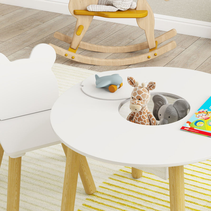 Toddler table and chair set additional detail view