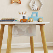 Toddler table and chair set additional detail view