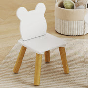 Toddler table and chair set displayed together