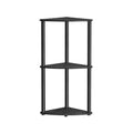 Black Songmics Home 5-tier toolless shelving unit, full view