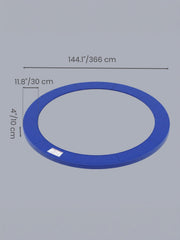 Dimensions diagram showing the safety pad at 366 cm outer diameter with a 30 cm wide band
