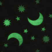 2 in 1 Kids Folding Bed Chair with Washable Cushion Glow in the Dark Design, Pink