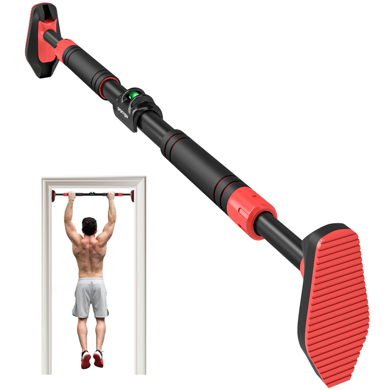 SPORTNOW Pull Up Bar, for 92-120cm Doorways, No Screws, Maximum load 200kg AOSOM