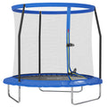8ft Outdoor Trampoline with Safety Net and Padded Edge Cover by SPORTNOW AOSOM