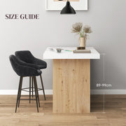 Set of 2 Velvet Bar Stools with Backrest for Kitchen Island or Breakfast Bar Grey