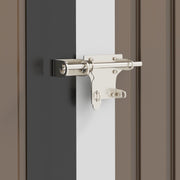 5ft x 3ft Metal Garden Storage Shed With Lockable Door for Tools and Equipment Brown By Outsunny