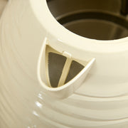 3000W Rapid Boil Kettle and 4 Slice Toaster Set With Adjustable Browning, Beige