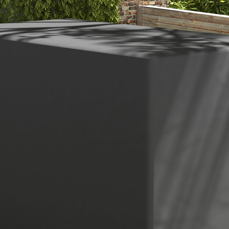 Dark Grey 3 Seater Garden Swing Chair Cover Water and UV Resistant for Outdoor Use