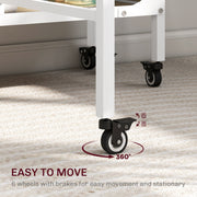 Extendable Six Seater Drop Leaf Dining Table Ideal for Family Meals Natural White