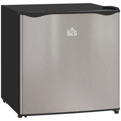 46L Table Top Mini Fridge With Ice Box Reversible Door Adjustable Temperature by HOMCOM