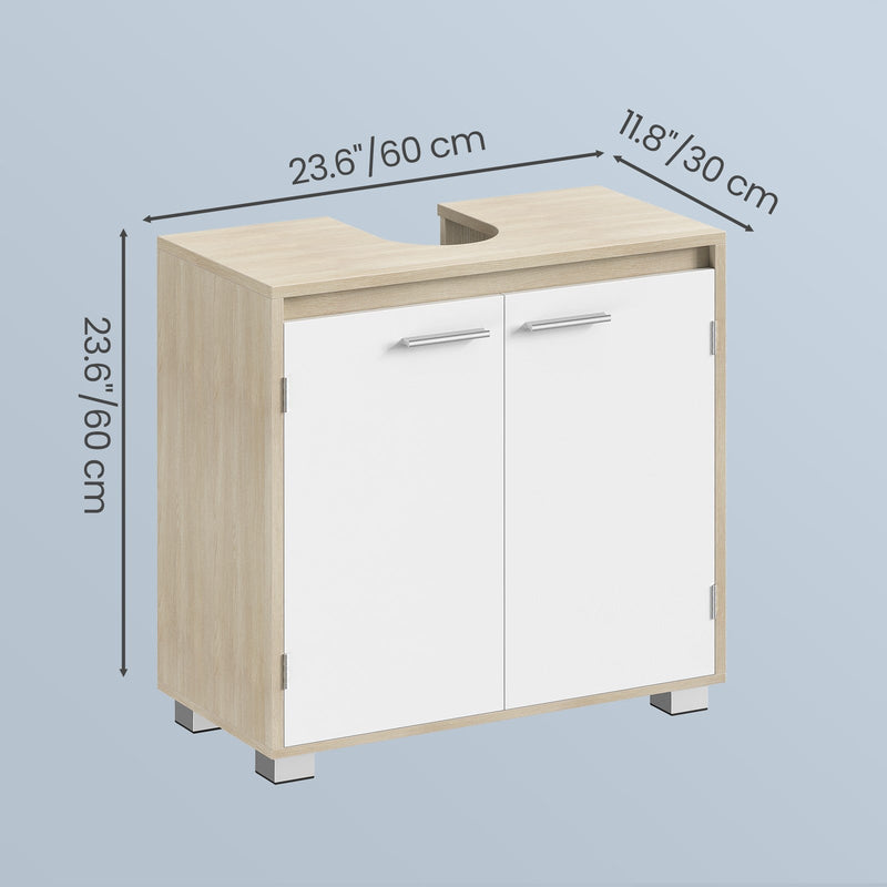 Dimensions diagram showing the cabinet at 60 cm wide, 30 cm deep and 60 cm high