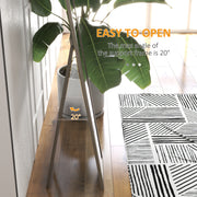 Full Length Farmhouse Mirror Freestanding or Wall Mounted for Bedroom or Hallway, Grey