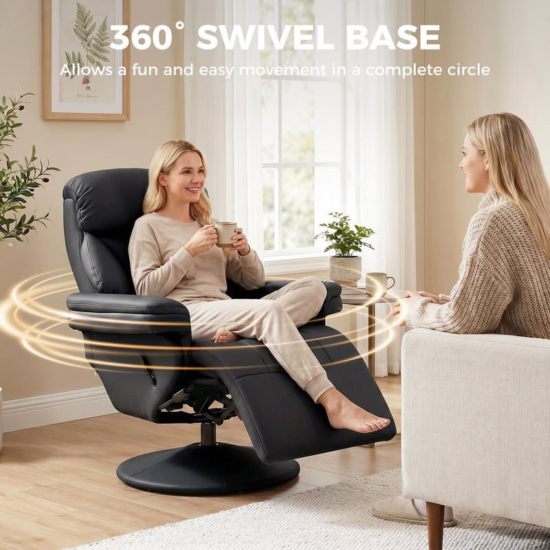 Recliner Chair Black - image 6