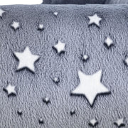 Kids Glow in the Dark Armchair with Star Design Ideal for Bedroom or Playroom, Grey