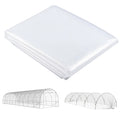 Clear 6 x 10m Heavy Duty Greenhouse Cover UV Resistant Waterproof Plastic Sheeting by Outsunny