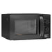 23L 800W Small Black Manual Microwave With 5 Power Levels and Defrost by HOMCOM