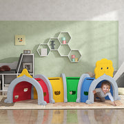 Kids Play Tunnel Lion Design for Indoor and Outdoor Crawl and Climb Ages 3-6 by AIYAPLAY Aiyaplay