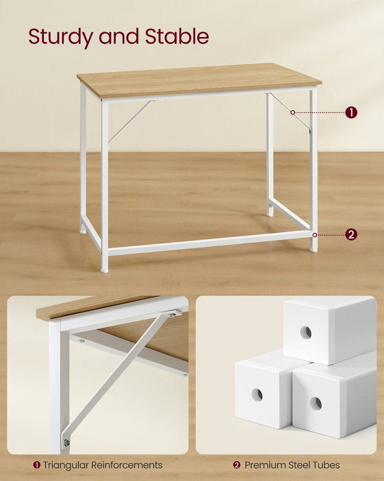 Image of a Compact Home Office Desk