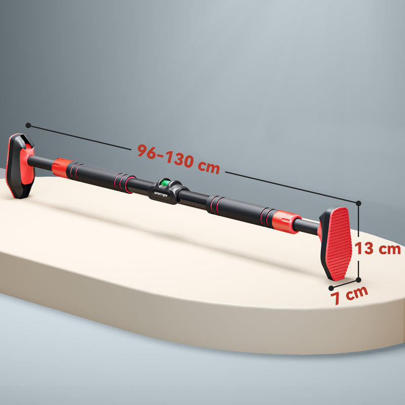 SPORTNOW Pull Up Bar, for 92-120cm Doorways, No Screws, Maximum load 200kg AOSOM
