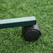Green Bird Perch Stand with Wheels and Feeding Bowls for Small and Medium Birds by PawHut