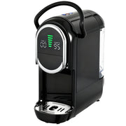 Coffee Machine for Pods and Ground Coffee Compact Easy Clean Black AOSOM