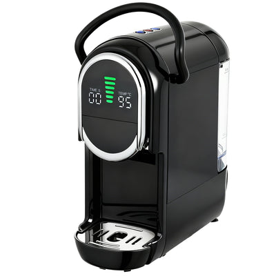 Coffee Machine for Pods and Ground Coffee Compact Easy Clean Black AOSOM