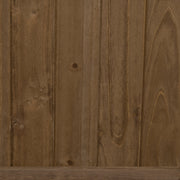 2 Piece Wooden Raised Planter Bed With Trellis For Climbing Plants And Veg, Brown