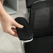 Ergonomic High Back Mesh Office Chair with Lumbar Support and Tilt for Home Use Black