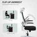 Black Adjustable Swivel Office Chair with Padded Seat by HOMCOM