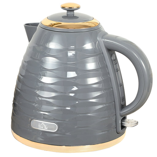 Grey 3kW Rapid Boil Honeycomb Kettle for Rapid Boiling by HOMCOM