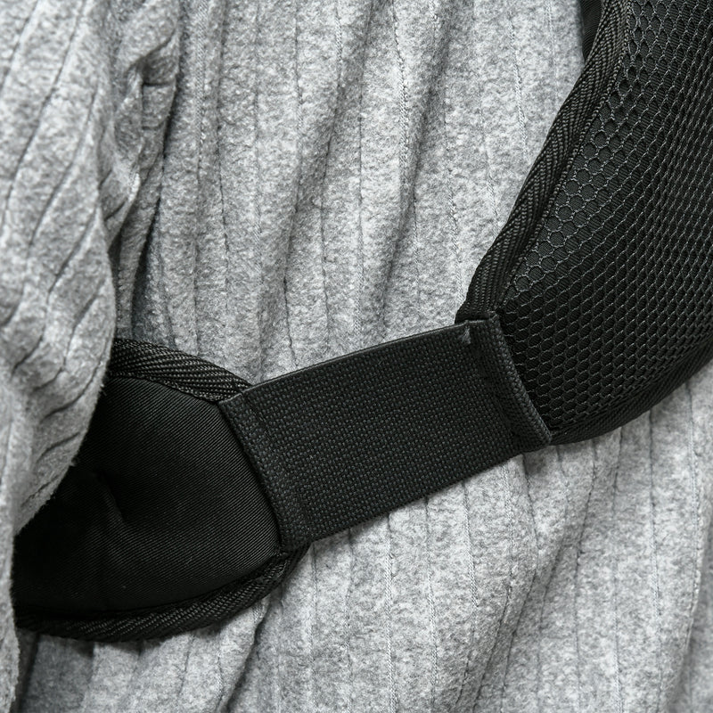 8kg Weighted Running Vest with Adjustable Straps and Reflective Strips for Training Black AOSOM