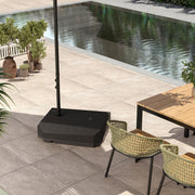 Heavy Duty Base For Cantilever Parasols With Wheels - Water Or Sand Fill For Garden Patio Outsunny
