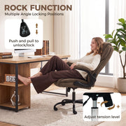 Office Chair, Brown