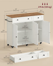 Dimensions diagram showing 114.2 cm overall width, 40 cm depth, 89.2 cm height and 125 kg load