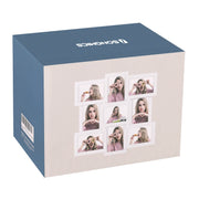 Songmics branded packaging box for the white 9-photo collage frame