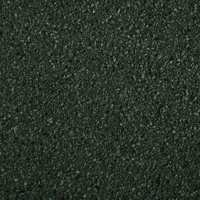 Close-up of the dark asphalt granule roof covering on the sentry box shed