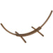 Brown 3.25m Wooden Hammock Stand Universal Fit for Garden and Camping by Outsunny