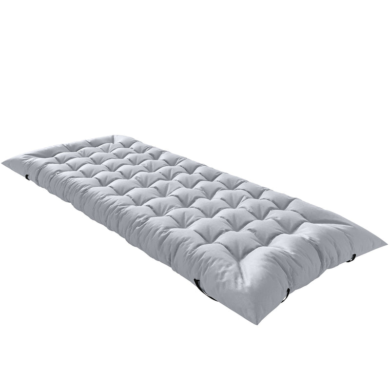 Camping Mat with Thick Foam for Warm Comfortable Sleep Outdoors Light Grey