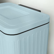 Double Indoor Kitchen Recycling Pedal Bin With Soft Close Lid Removable Buckets 40L by HOMCOM