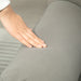 Grey Manual Reclining Chair with 140 Degree Adjustment and Footrest by HOMCOM