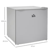 35L Grey Mini Freezer With Adjustable Temperature -24â„ƒ to -14â„ƒ by HOMCOM