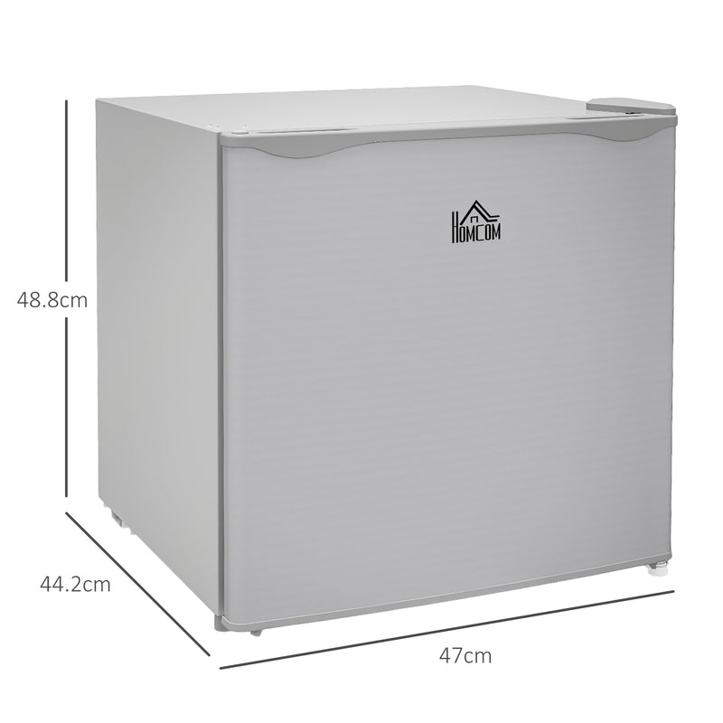 35L Grey Mini Freezer With Adjustable Temperature -24â„ƒ to -14â„ƒ by HOMCOM