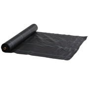 Heavy Duty Weed Control Membrane 2m x 100m For Driveways Lawns And Landscaping, Black